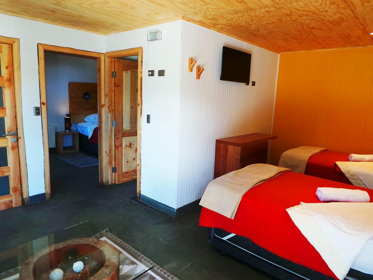 Treca Rupan Lodge Neltume Exteriér fotografie